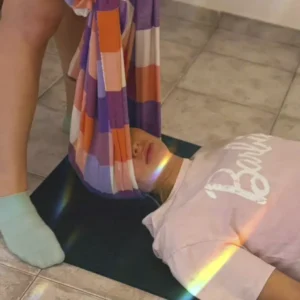 Masaje con rebozo